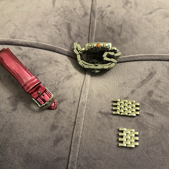 Michele Deco Diamond Mother of Pearl Chronograph Watch - Picture 6 of 8